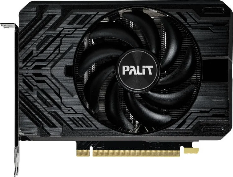 Фото Видеокарта PALIT RTX4060Ti STORMX OC 8G (NE6406TS19P1-1060F)