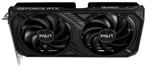 Фотография Видеокарта PALIT RTX4060Ti DUAL 8G (NE6406T019P1-1060D)