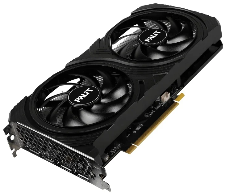 Фото Видеокарта PALIT RTX4060 INFINITY 2 OC 8G (NE64060S19P1-1070L)