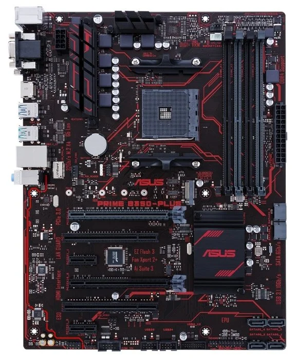 Материнская плата ASUS PRIME B350-PLUS