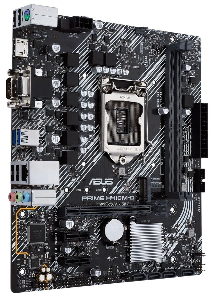 Фотография Материнская плата ASUS PRIME H410M-D