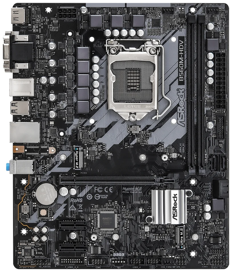 Материнская плата ASRock B560M-HDV