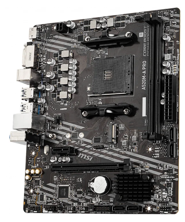 Фото Материнская плата MSI A520M-A PRO
