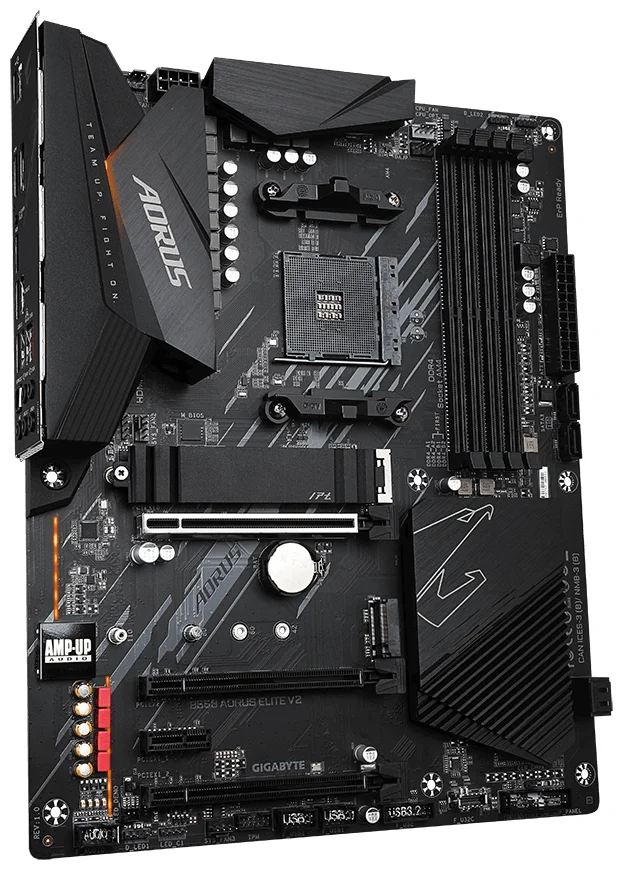 Фото Материнская плата GIGABYTE B550 AORUS ELITE V2