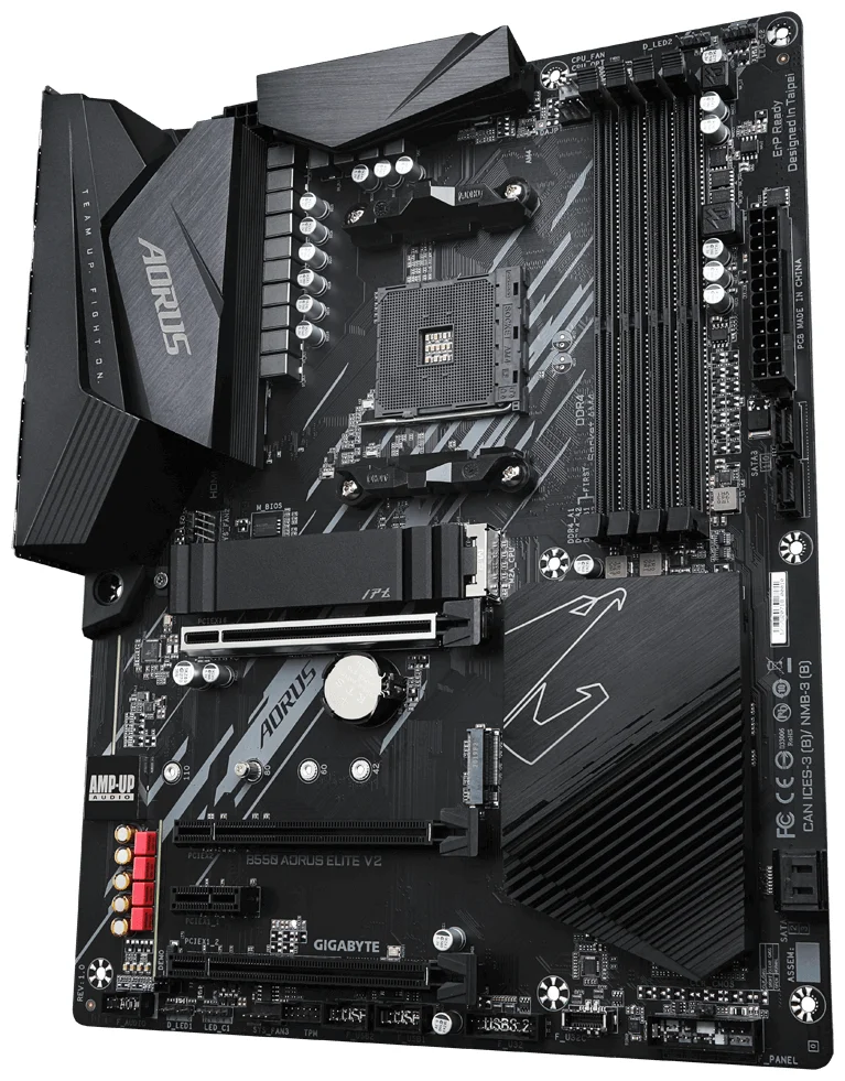 Фотография Материнская плата GIGABYTE B550 AORUS ELITE V2