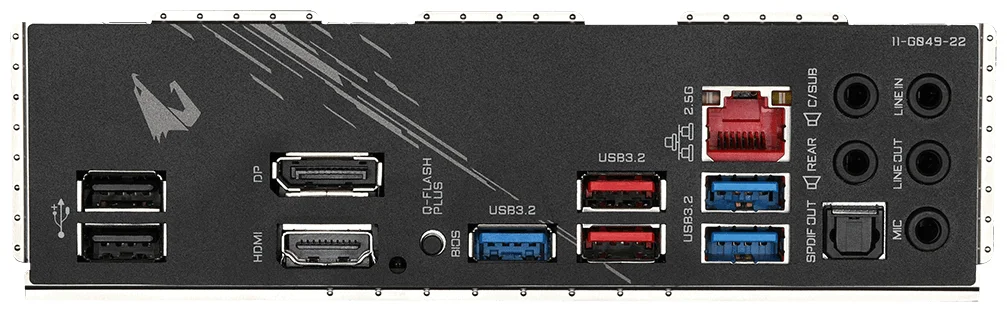 Картинка Материнская плата GIGABYTE B550 AORUS ELITE V2