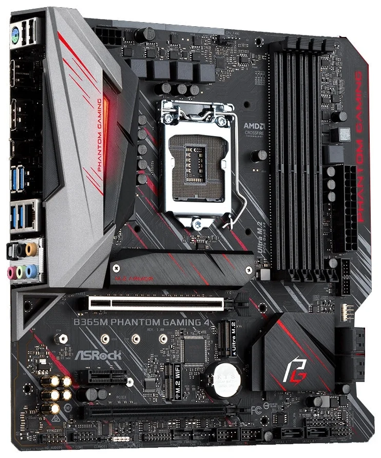 Фотография Материнская плата ASRock B365M PHANTOM GAMING 4