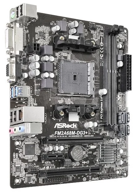 Фотография Материнская плата ASRock FM2A68M-DG3+