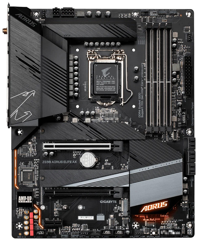 Материнская плата GIGABYTE AORUS ELITE AX Z590