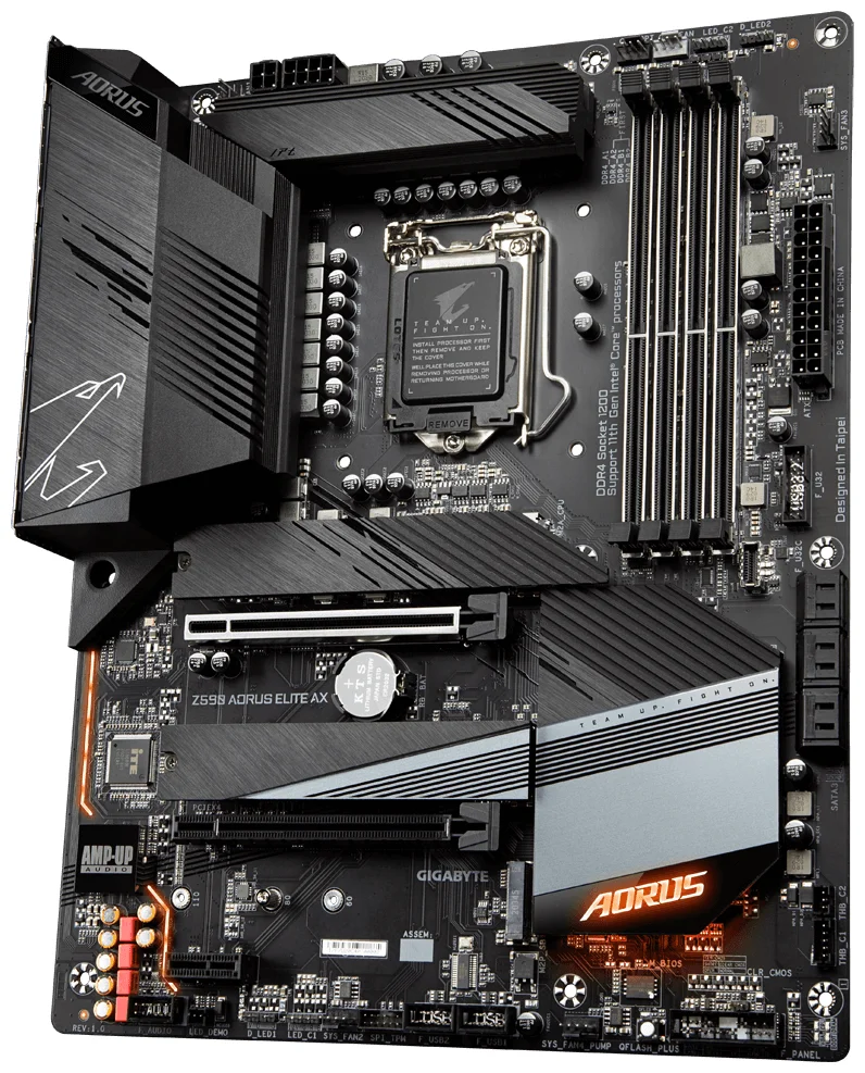 Фото Материнская плата GIGABYTE AORUS ELITE AX Z590