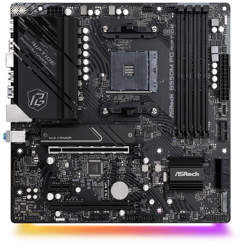 Материнская плата ASRock B550M PG RIPTIDE