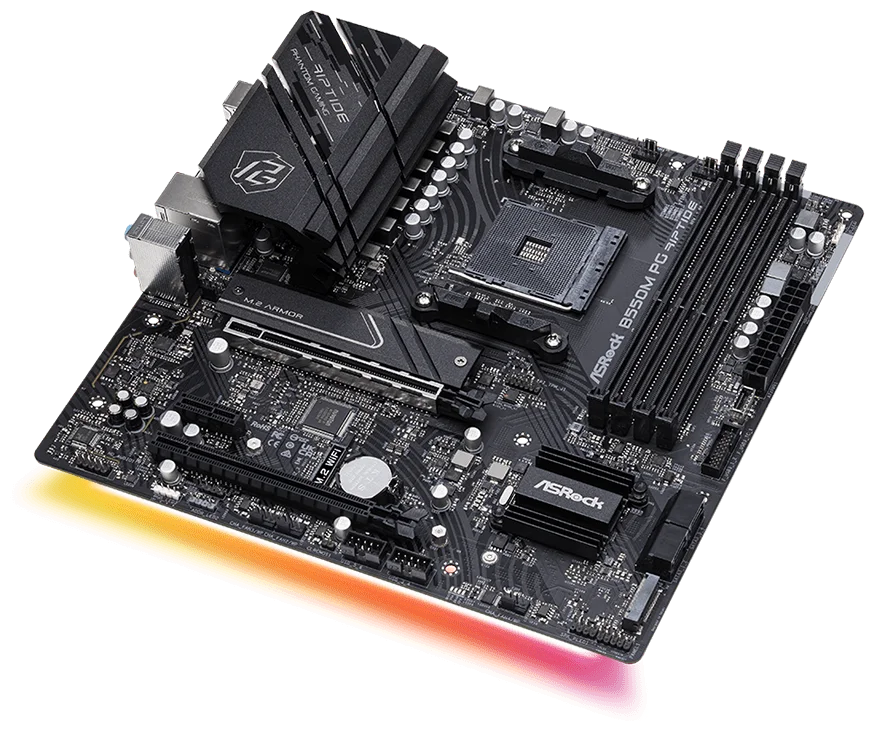Фотография Материнская плата ASRock B550M PG RIPTIDE