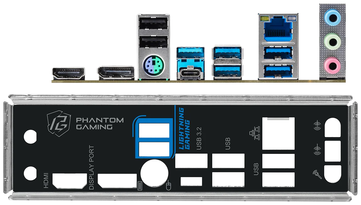 Картинка Материнская плата ASRock B550M PG RIPTIDE