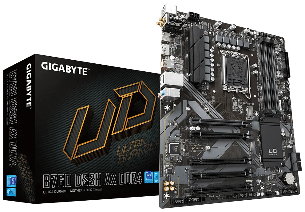 Купить Материнская плата GIGABYTE B760 DS3H AX DDR4