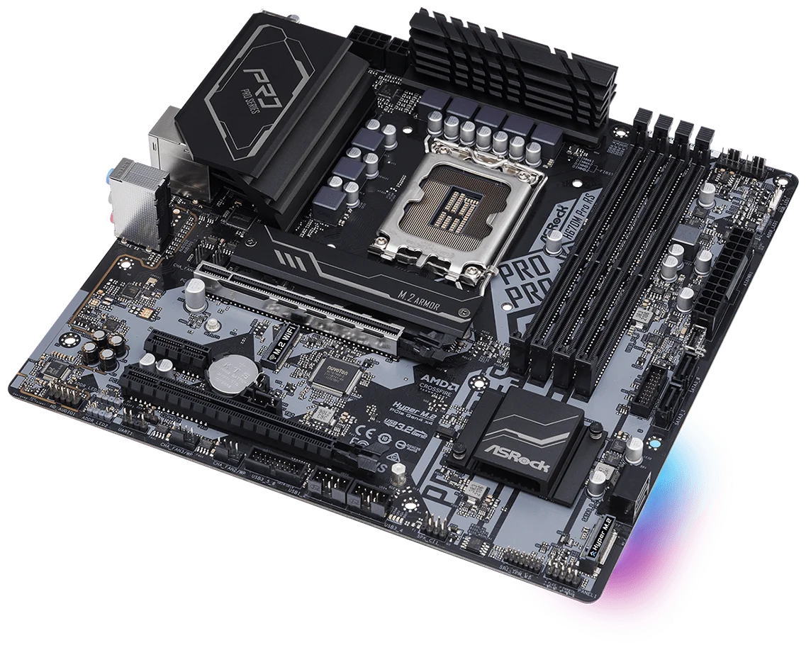 Фото Материнская плата ASRock H670M PRO RS
