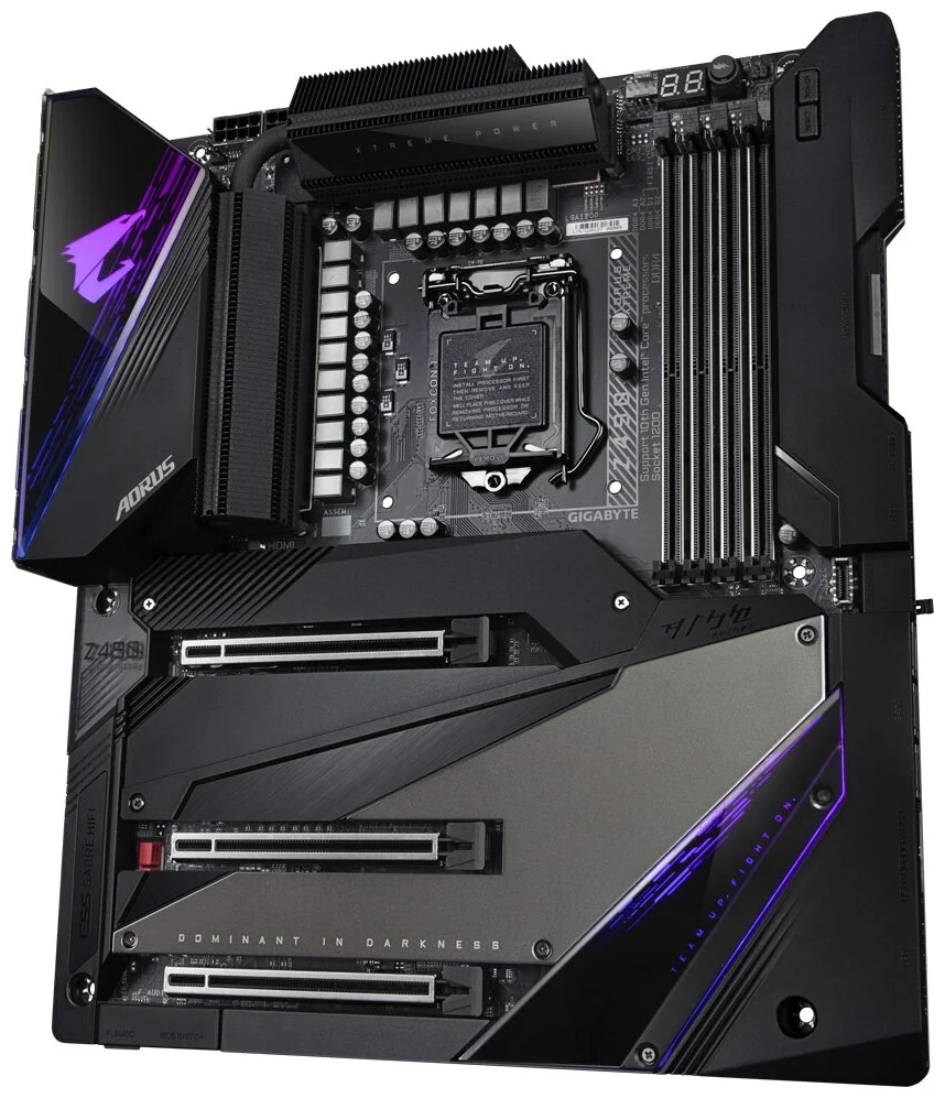 Фото Материнская плата GIGABYTE Z490 AORUS XTREME