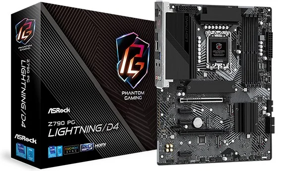Картинка Материнская плата ASRock Z790 PG LIGHTNING/D4