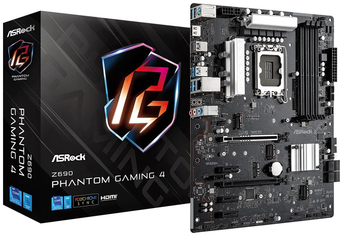 Цена Материнская плата ASRock Z690 PHANTOM GAMING 4