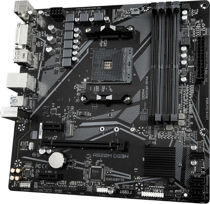 Фото Материнская плата GIGABYTE GA-A520M-DS3H