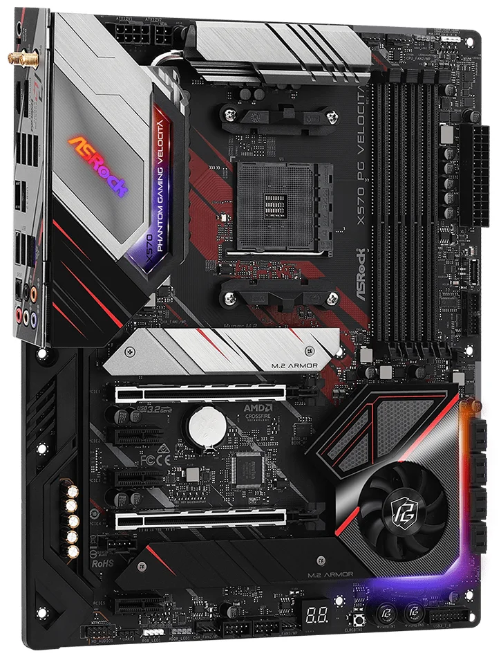 Фото Материнская плата ASRock X570 PG VELOCITA