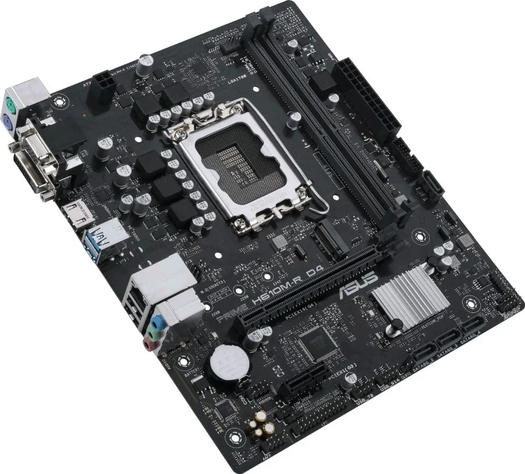 Фотография Материнская плата ASUS PRIME H610M-R D4-SI