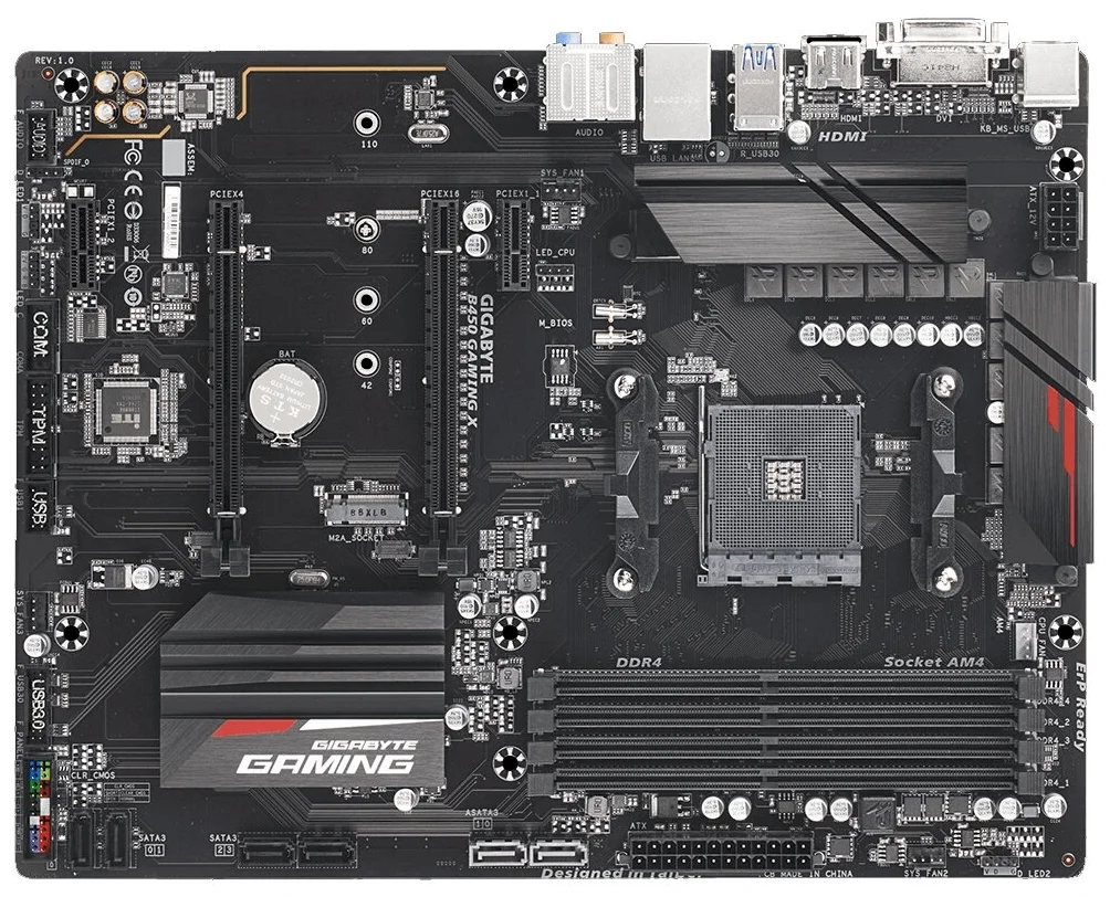 Материнская плата GIGABYTE B450 GAMING X