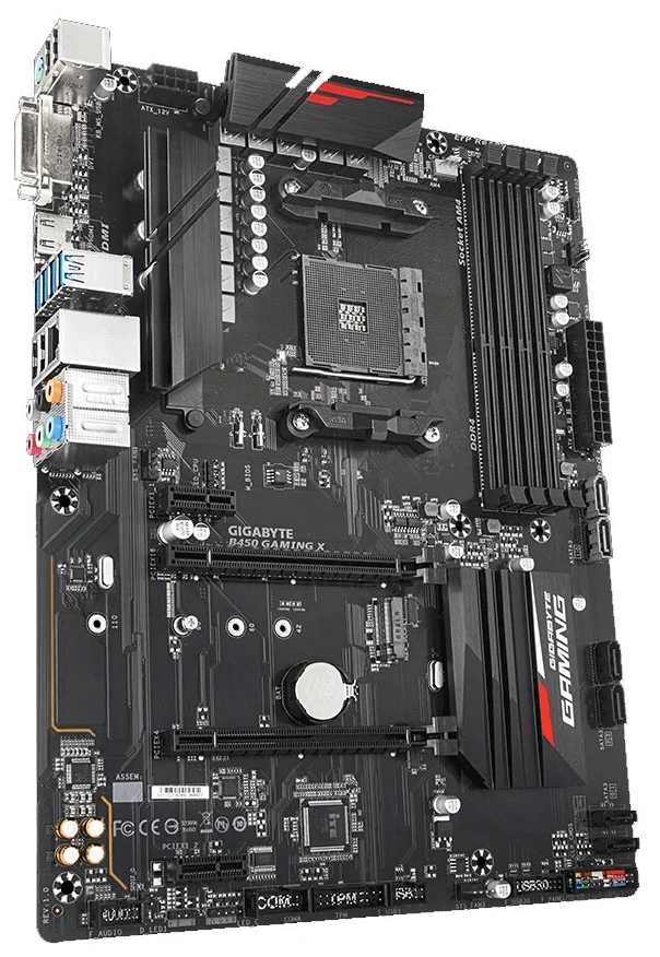 Фото Материнская плата GIGABYTE B450 GAMING X