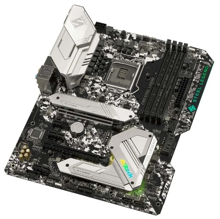 Фото Материнская плата ASRock Z390 STEEL LEGEND