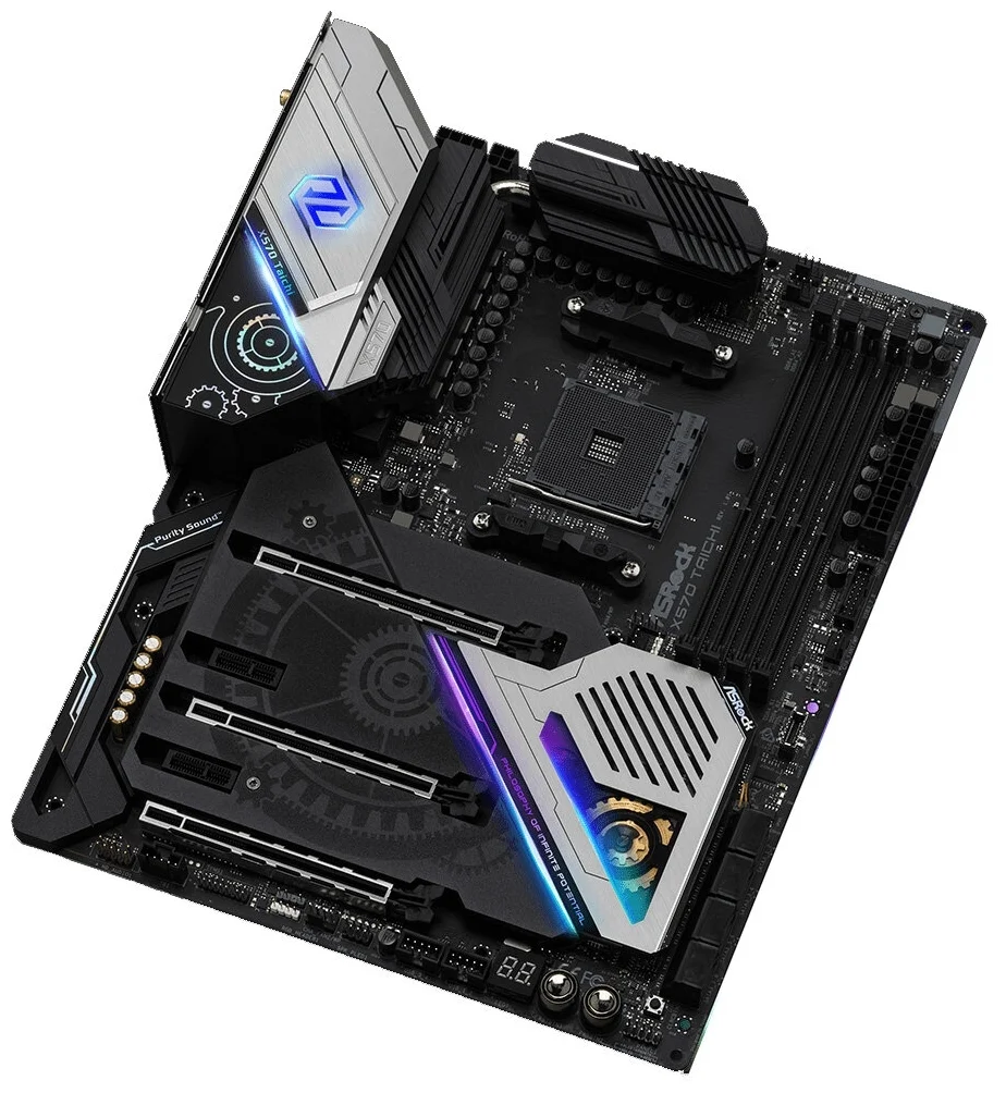 Фото Материнская плата ASRock X570 TAICHI RAZER EDITION