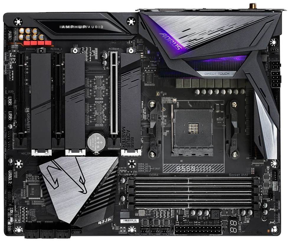 Материнская плата GIGABYTE B550 AORUS MASTER