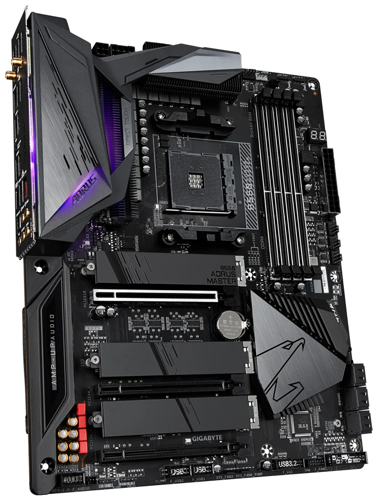 Фото Материнская плата GIGABYTE B550 AORUS MASTER