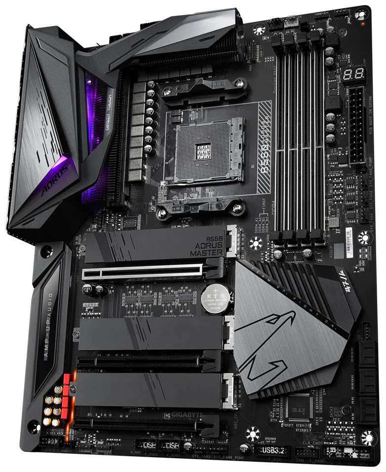 Фотография Материнская плата GIGABYTE B550 AORUS MASTER