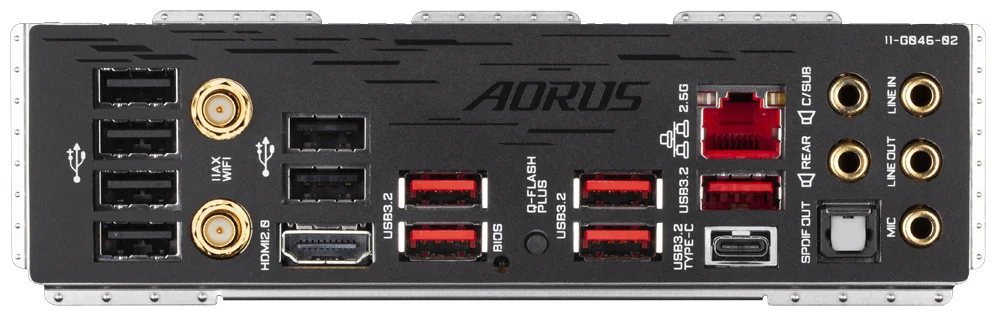 Картинка Материнская плата GIGABYTE B550 AORUS MASTER