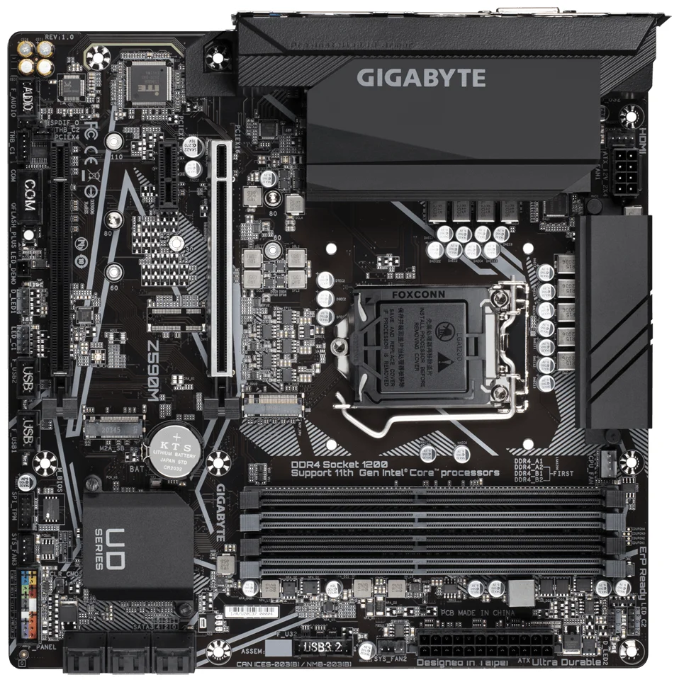 Материнская плата GIGABYTE Z590 M (Z590 M)