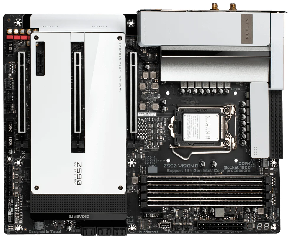 Материнская плата GIGABYTE Z590 VISION D