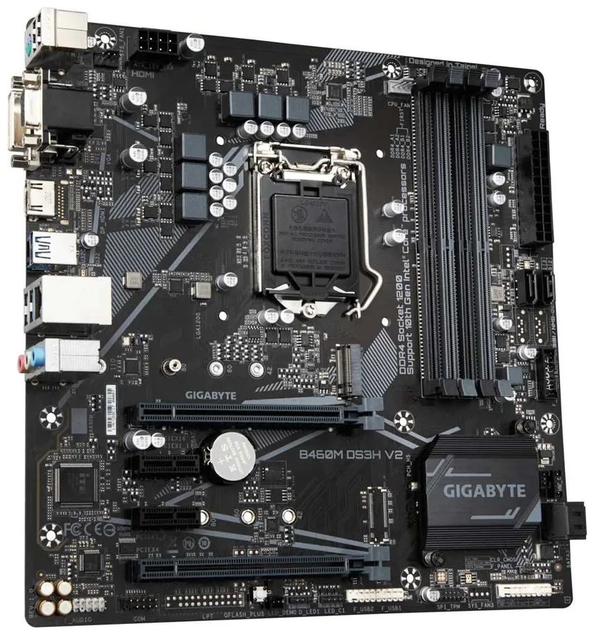 Фотография Материнская плата GIGABYTE B460M DS3H V2