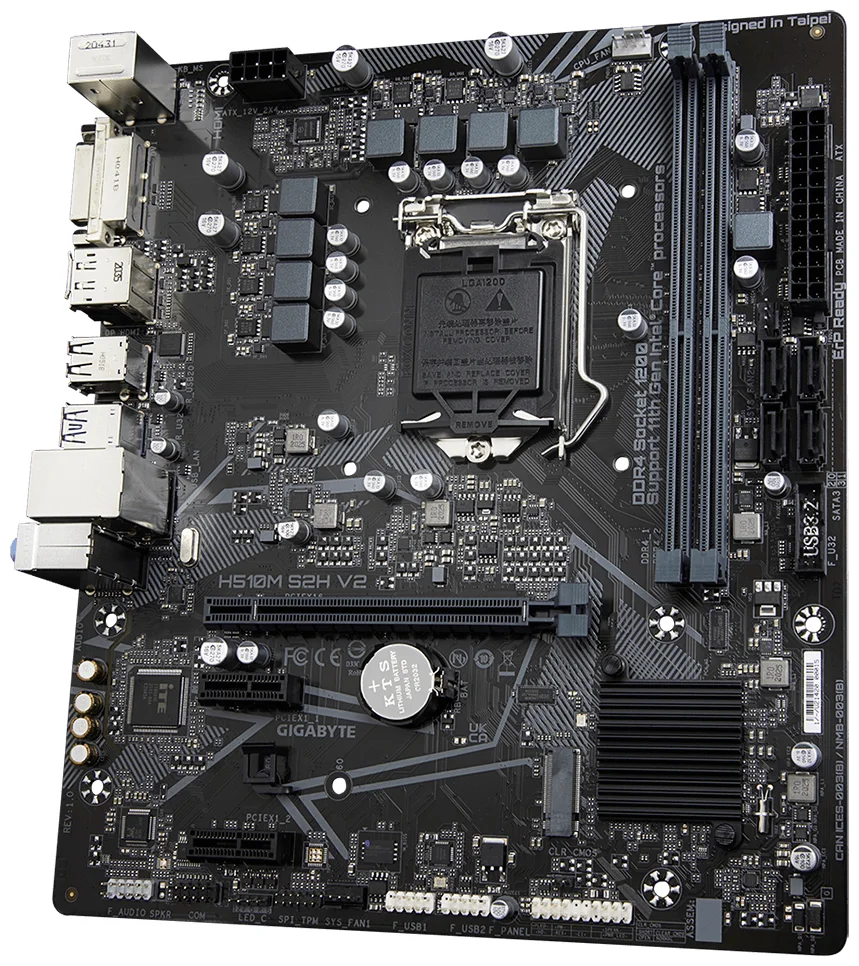 Фотография Материнская плата GIGABYTE H510M S2H V2