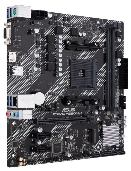 Цена Материнская плата ASUS PRIME A520M-K