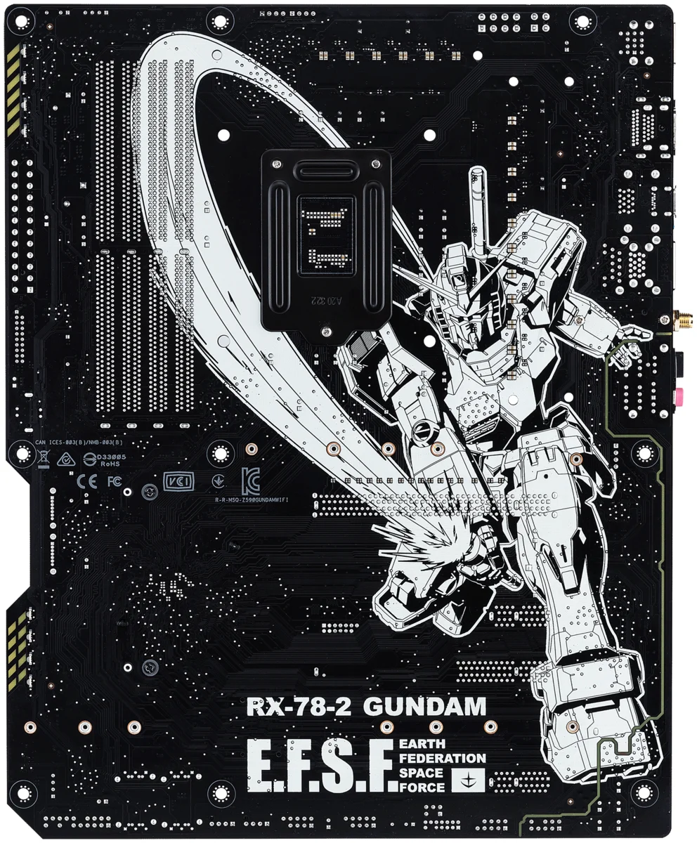 Цена Материнская плата ASUS Z590 WIFI GUNDAM EDITION