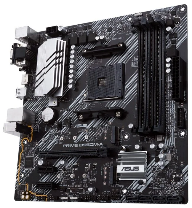 Фотография Материнская плата ASUS PRIME B550M-A