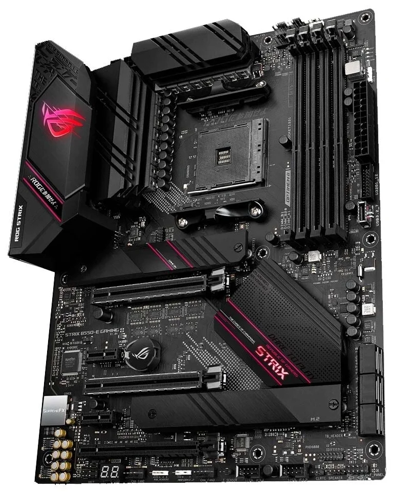 Фото Материнская плата ASUS ROG STRIX B550-E GAMING