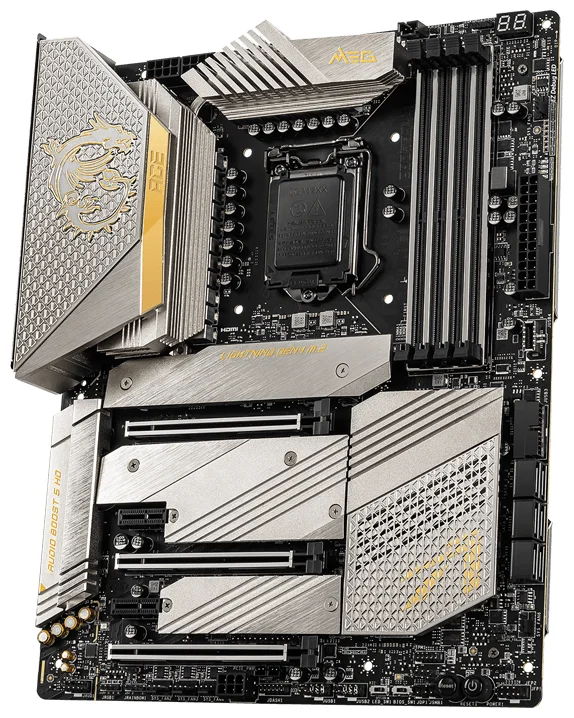 Фото Материнская плата MSI MEG Z590 ACE GOLD EDITION