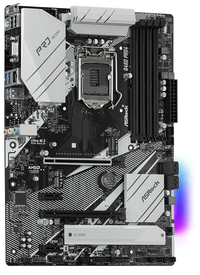 Фотография Материнская плата ASRock B460 PRO4