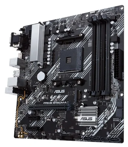 Картинка Материнская плата ASUS PRIME B450M-A II