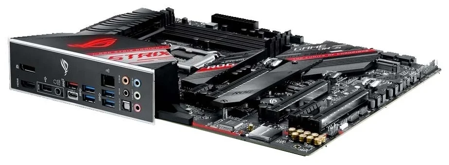 Картинка Материнская плата ASUS ROG STRIX Z490-H GAMING