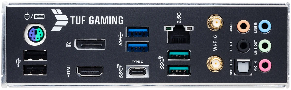 Картинка Материнская плата ASUS TUF GAMING Z590-PLUS WIFI