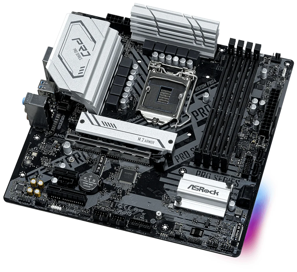 Фото Материнская плата ASRock H570M PRO4