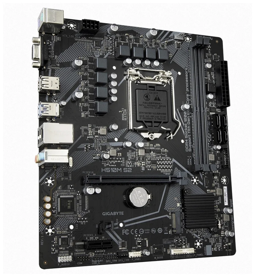 Фото Материнская плата GIGABYTE H510M S2