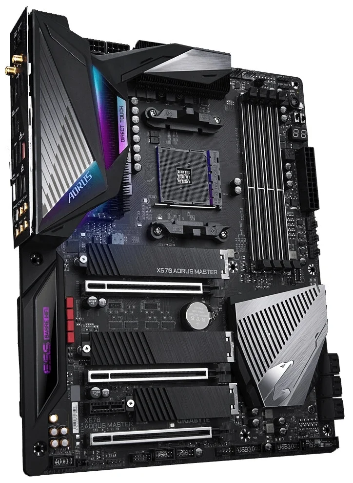 Фото Материнская плата GIGABYTE X570S AORUS MASTER