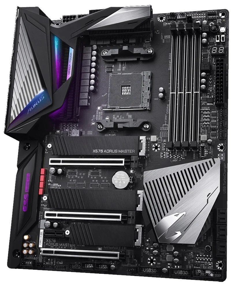Фотография Материнская плата GIGABYTE X570S AORUS MASTER